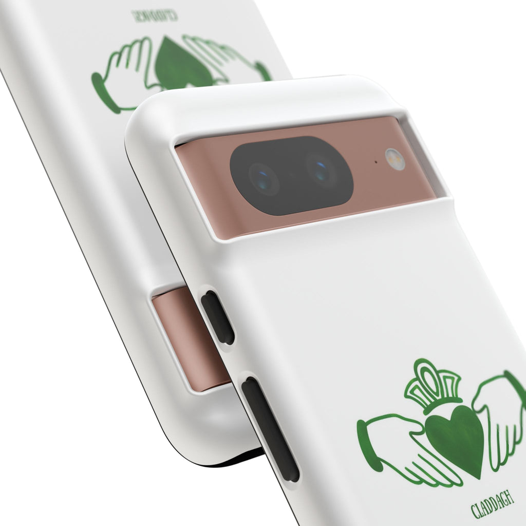 Irish Claddagh Symbol Green Tough Case