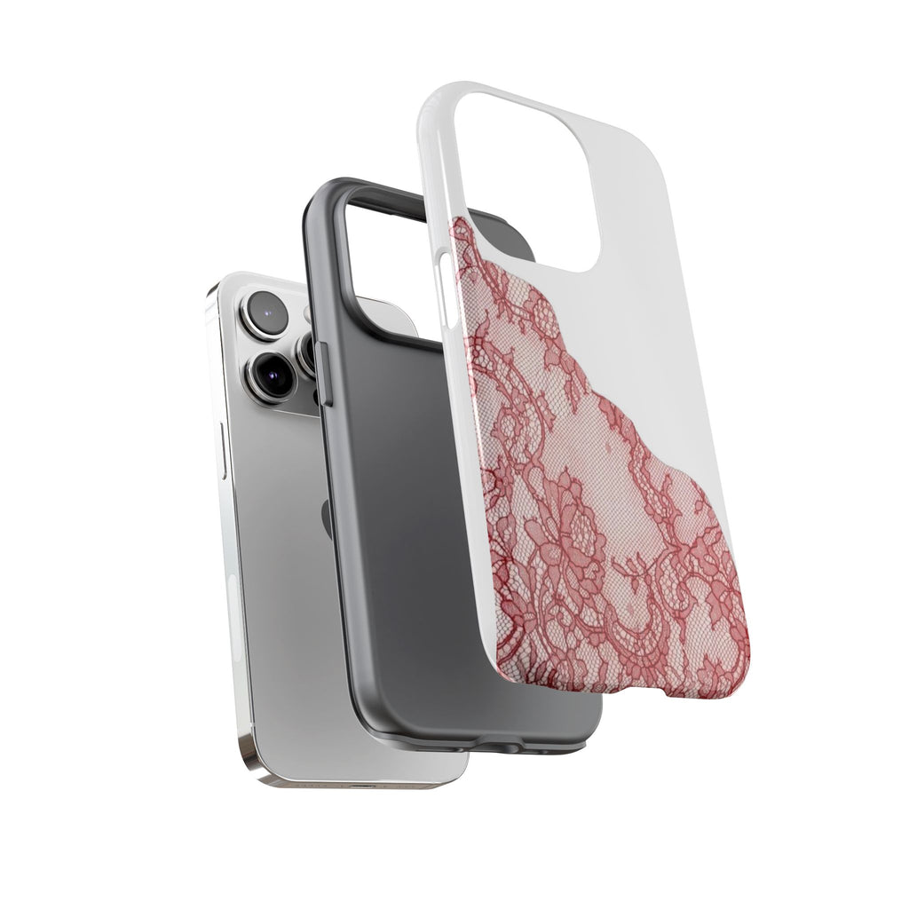 Red Lace Phone Case