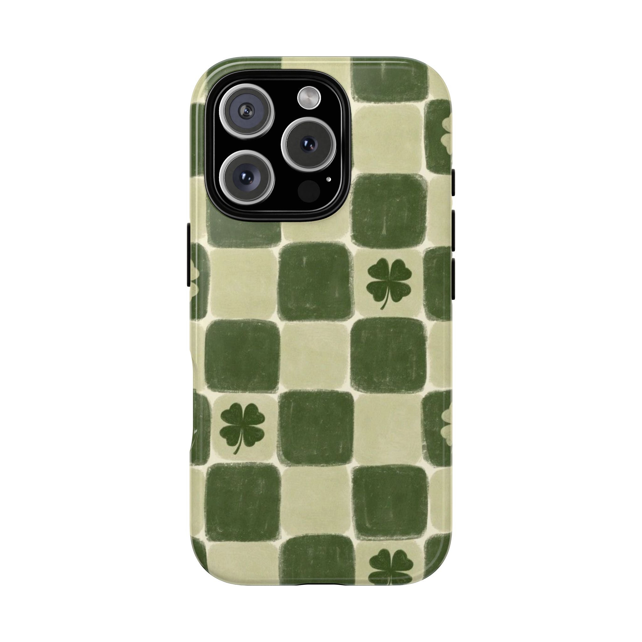 Clover Checker Tough Phone Case