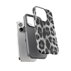 B&W Leopard Phone Case