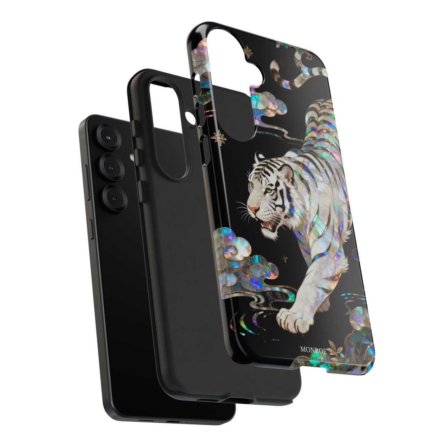 Iridescent White Tiger Tough Case
