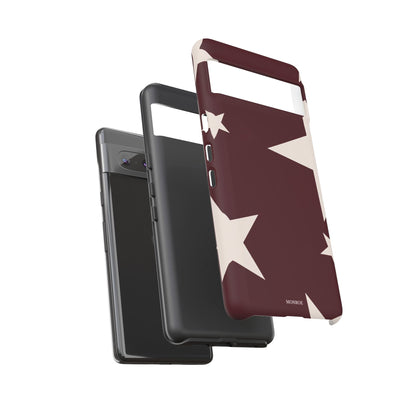 Burgundy Stars Tough Case