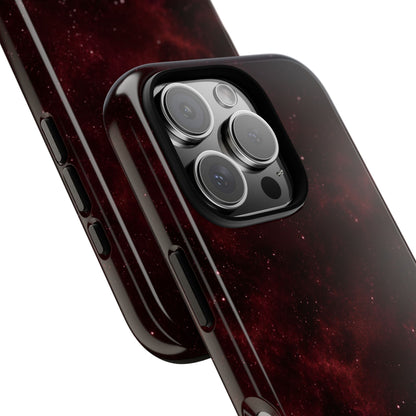 Burgundy Galaxy Tough Case