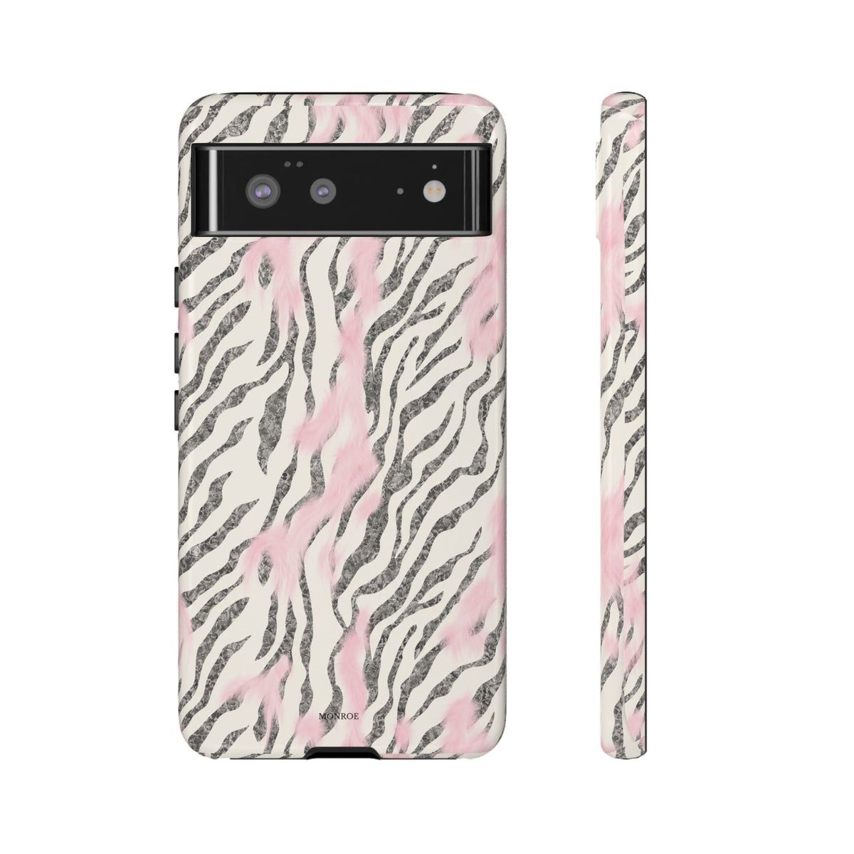 Light Pink Zebra Tough Case