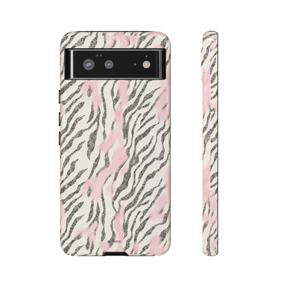Light Pink Zebra Tough Case