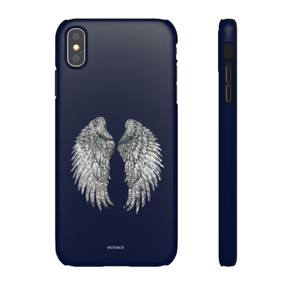 Navy Angel Wings Case