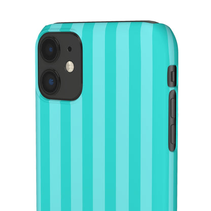Striped Aqua Case