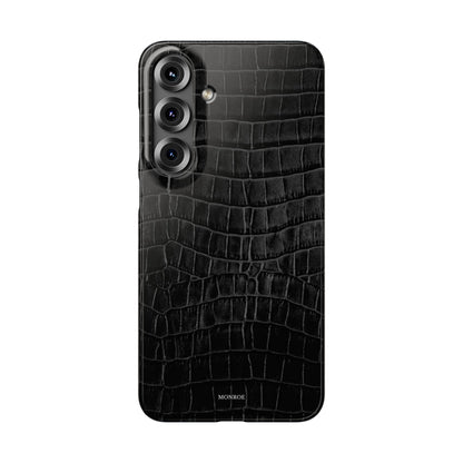Black Croc Case