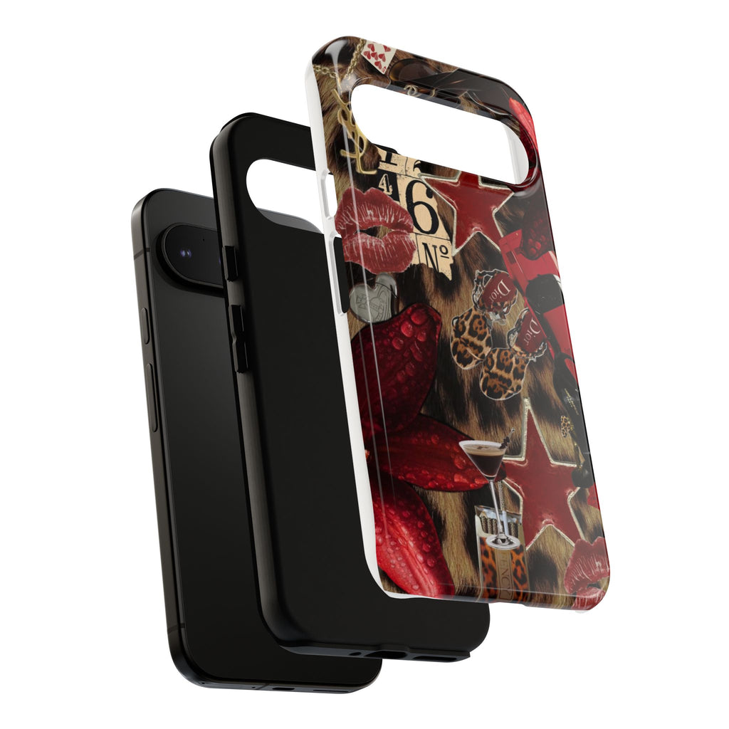 Cheetah Red Phone Case