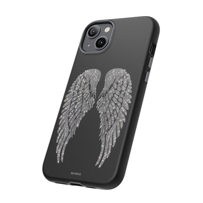 Silver Angel Wings Tough Case