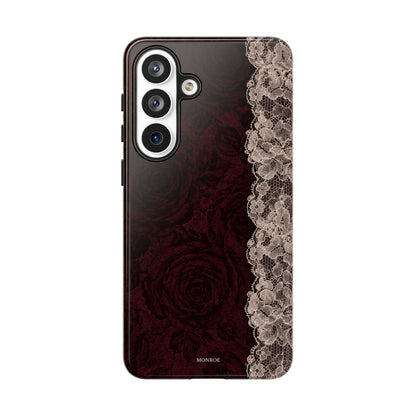 Burgundy Rose Tough Case