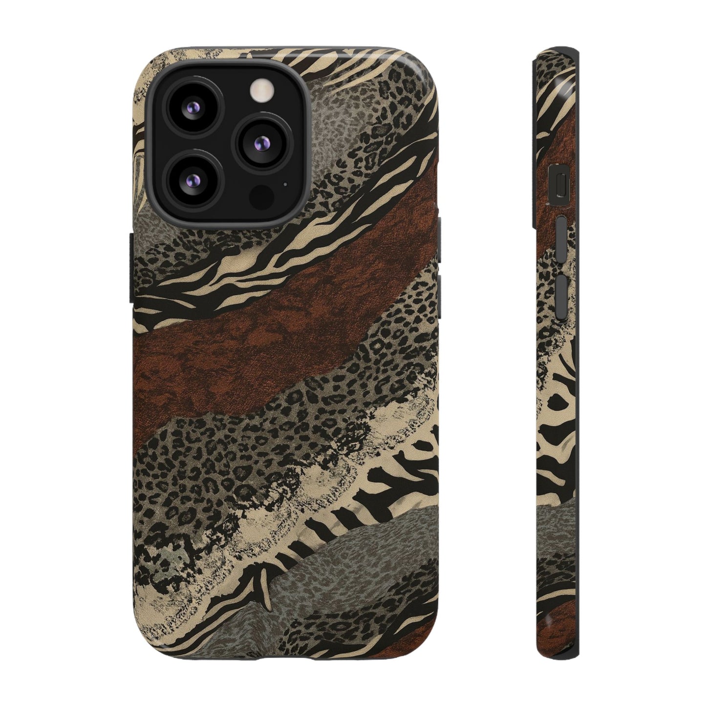 Safari Stripe Tough Phone Case