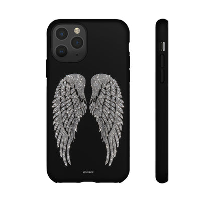 Silver Angel Wings Tough Case