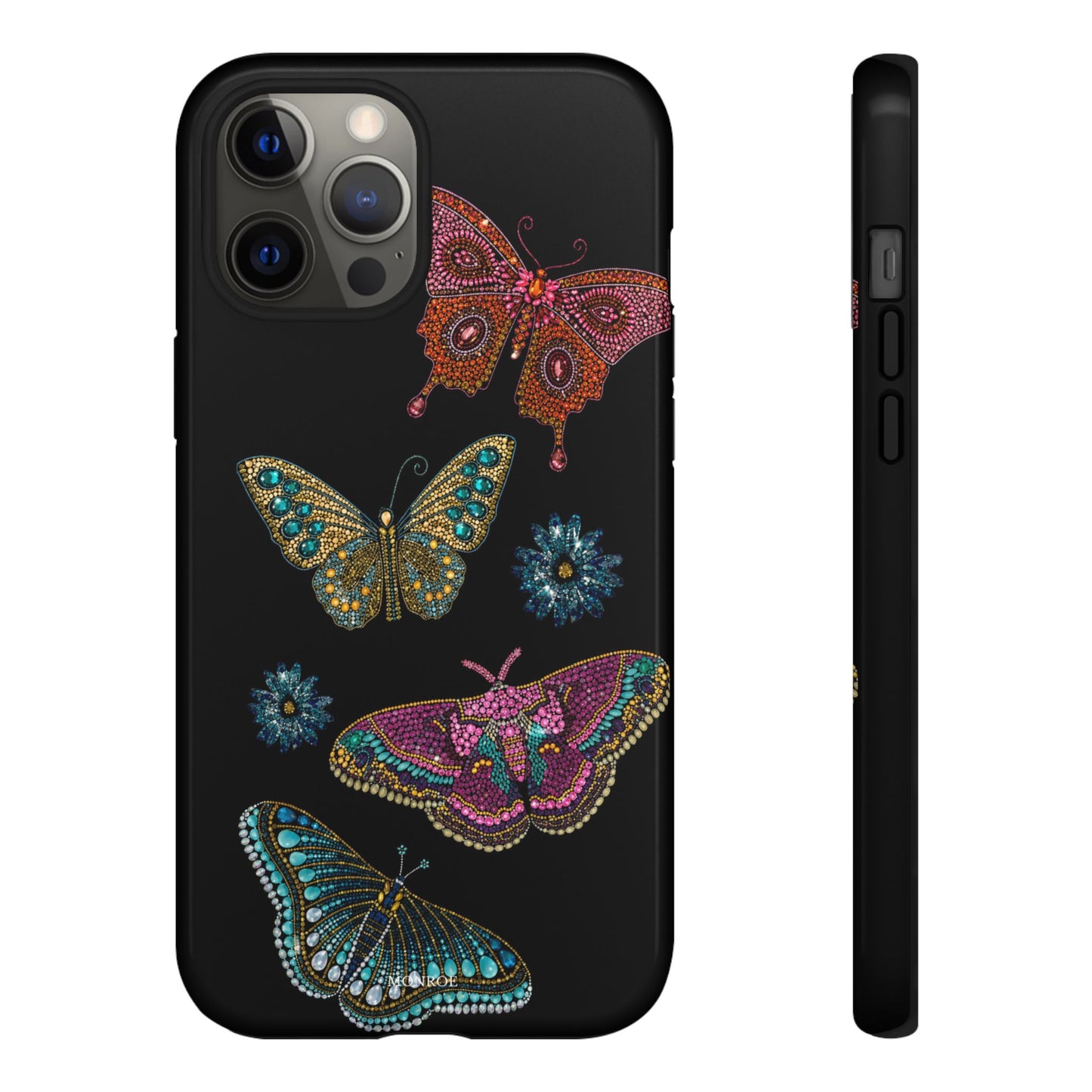 Butterfly Beaded Tough Case