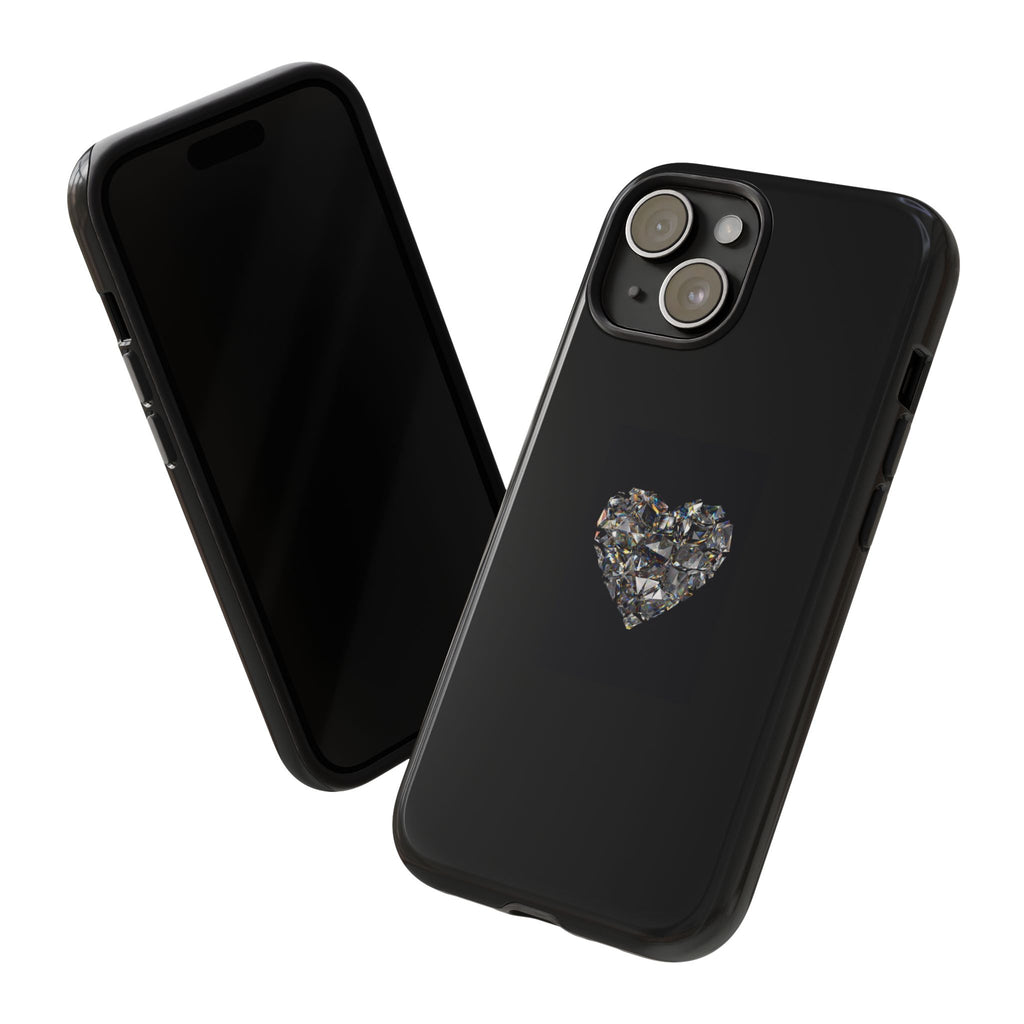 Crystal Heart Phone Case