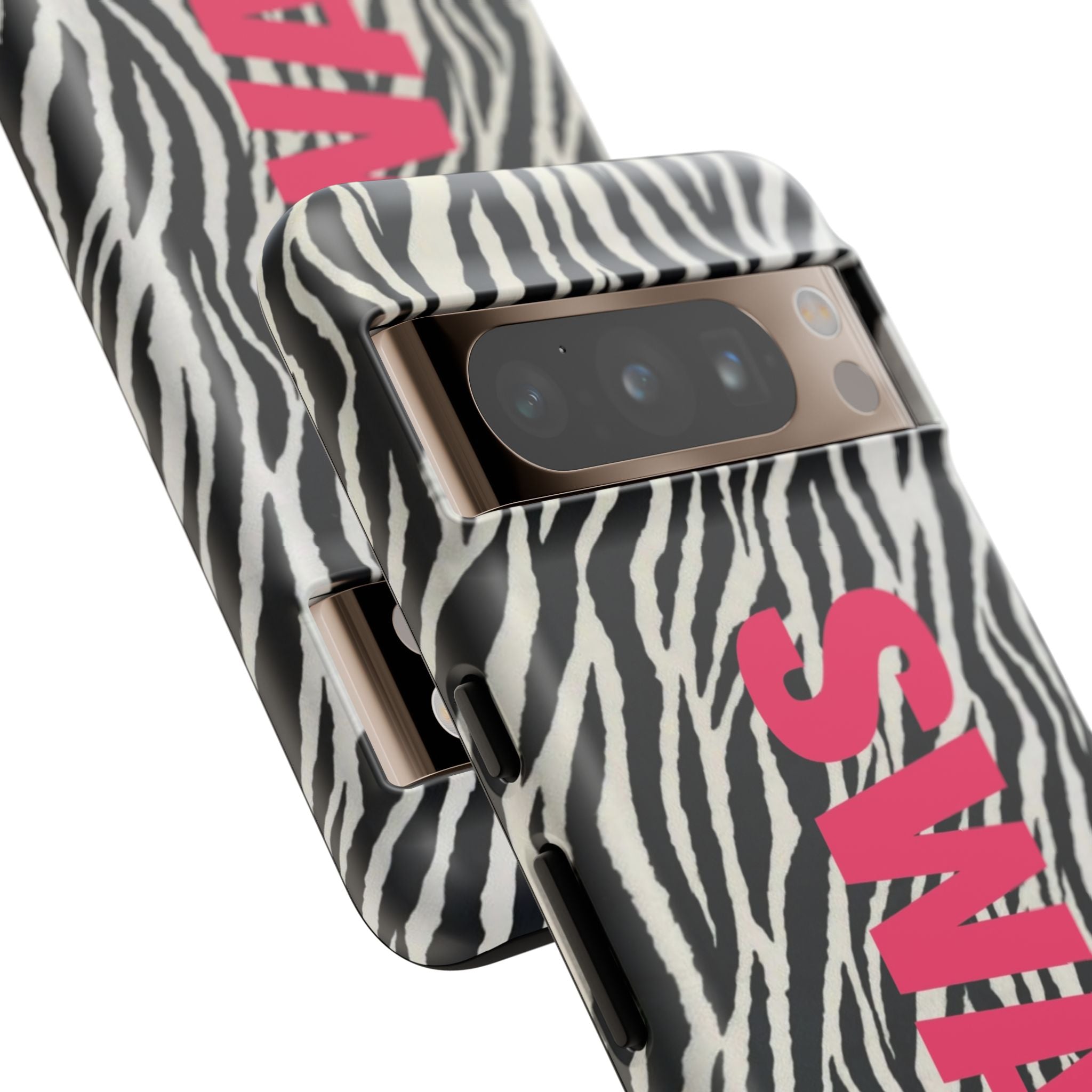 'SWAG' Zebra Print Tough Case
