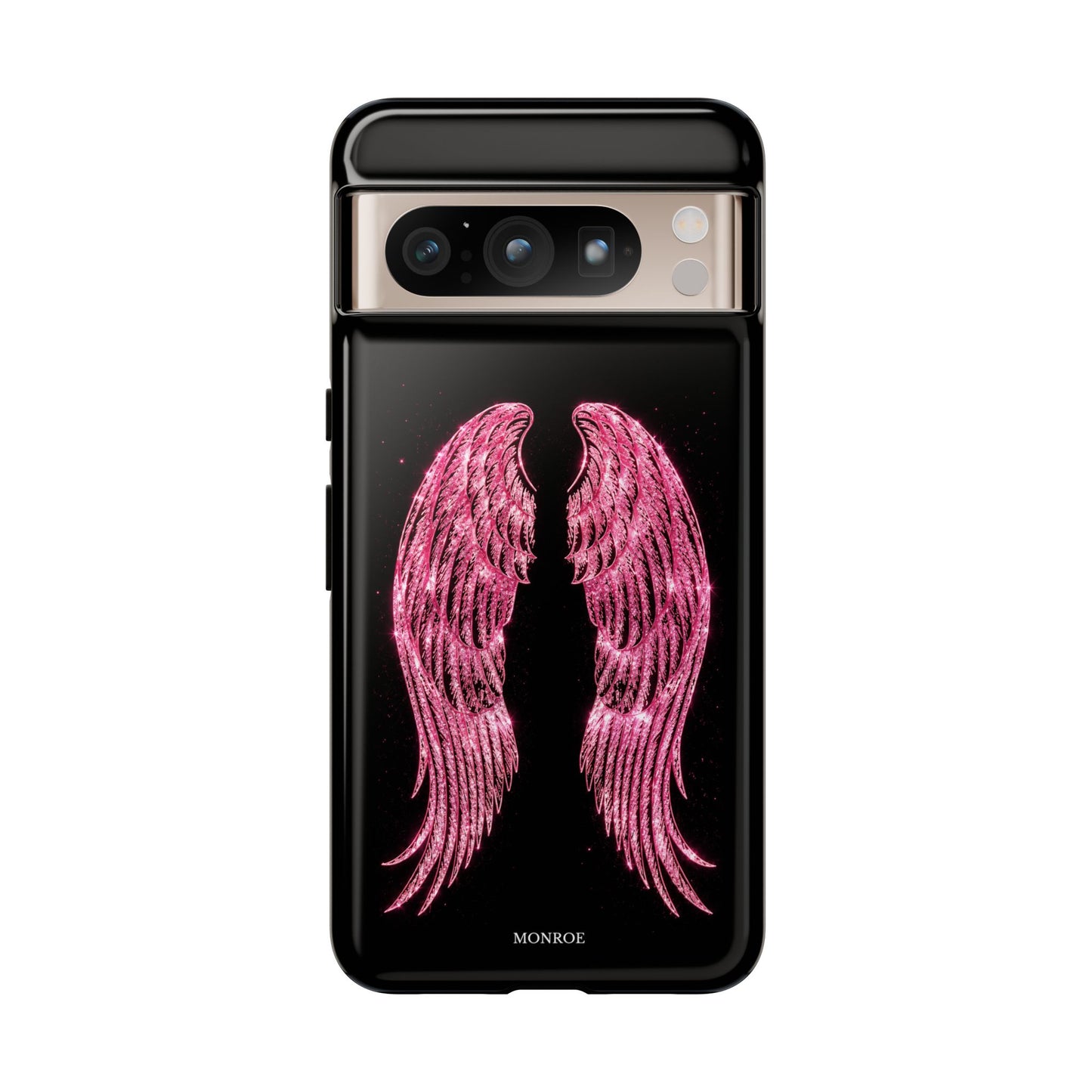 Pink Glitter Angel Tough Case