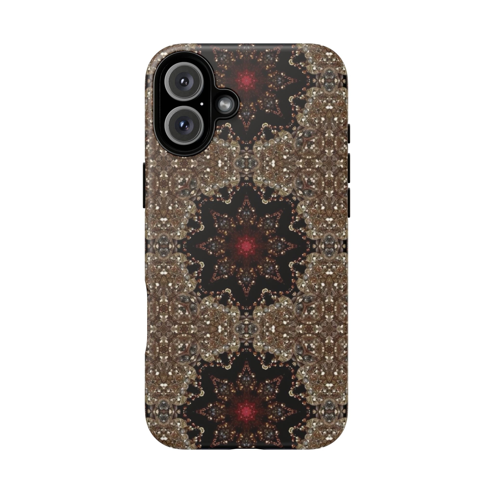 Brown Mandala Tough Protective Case