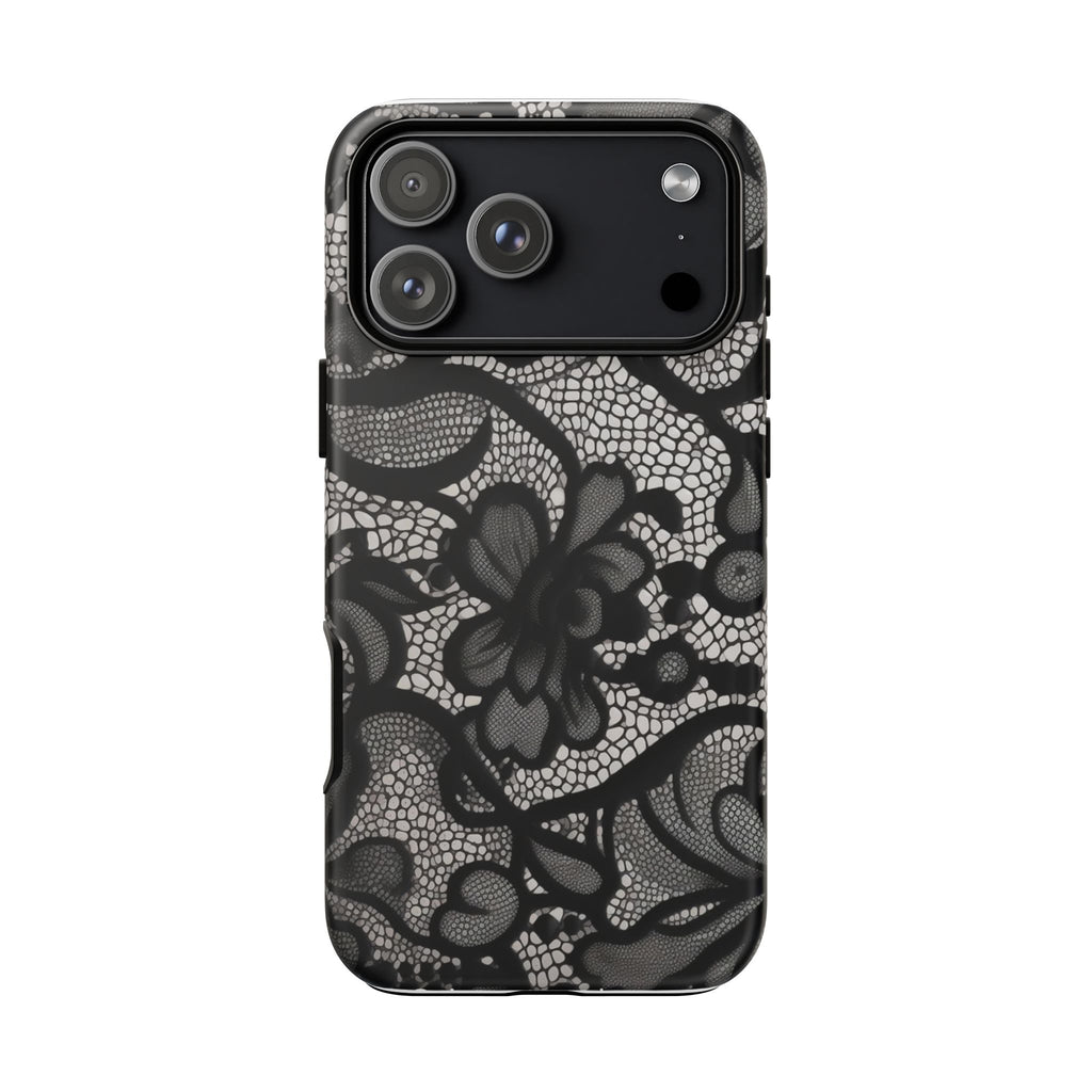 Black Lace Phone Case