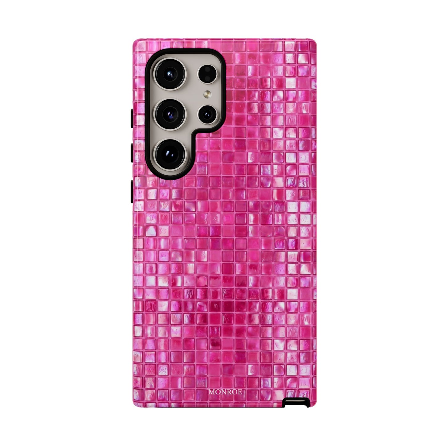 Hot Pink Mosaic Tough Case