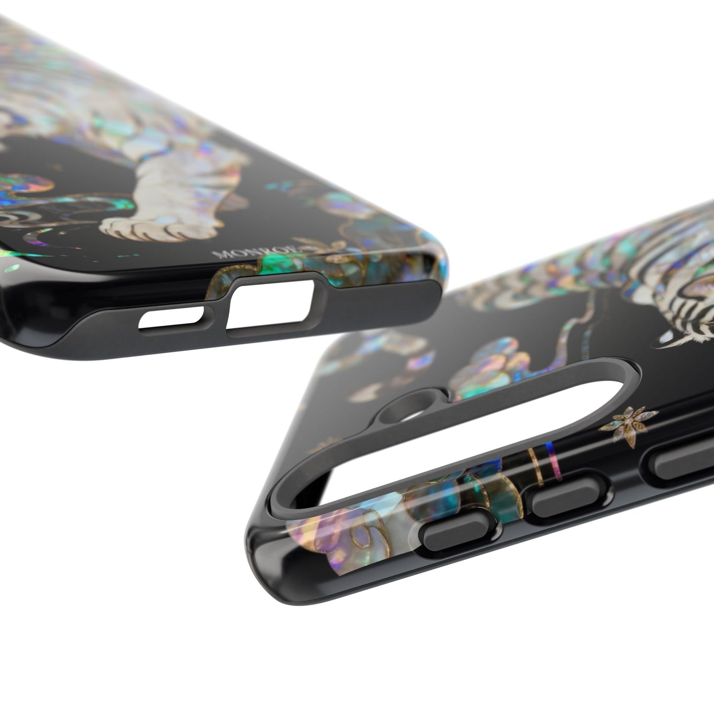 Iridescent White Tiger Tough Case