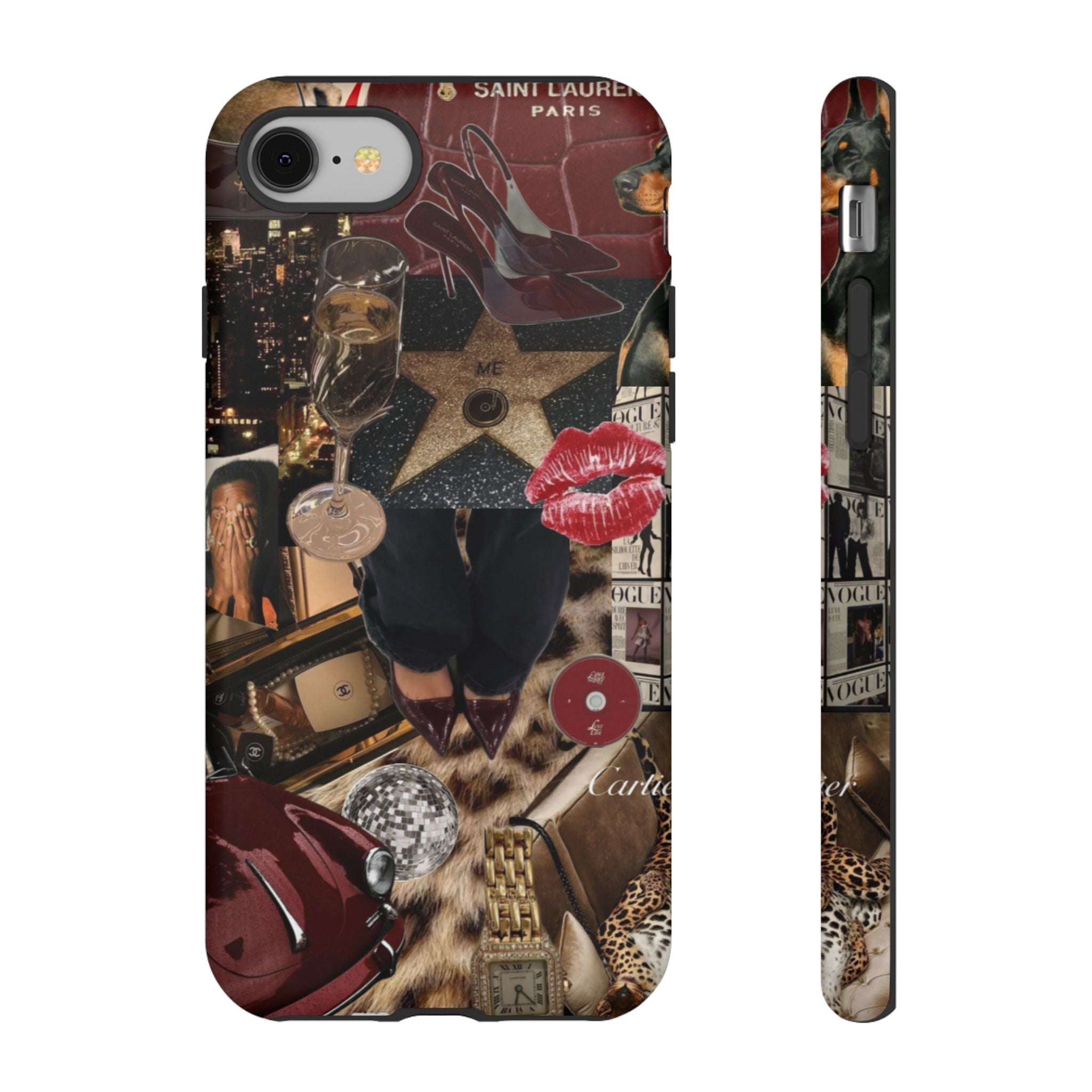 Cherry Red Aesthetic Phone Case