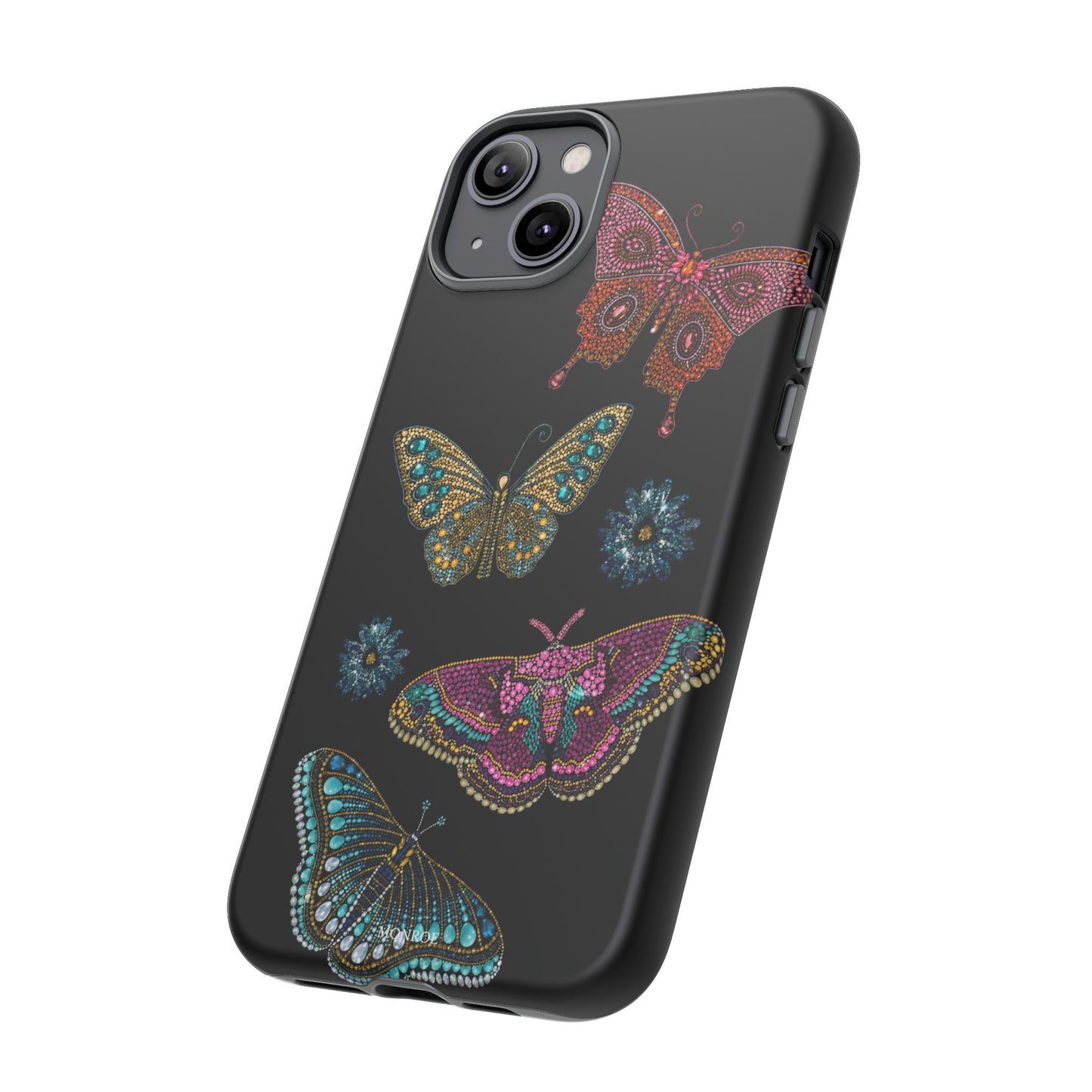 Butterfly Beaded Tough Case