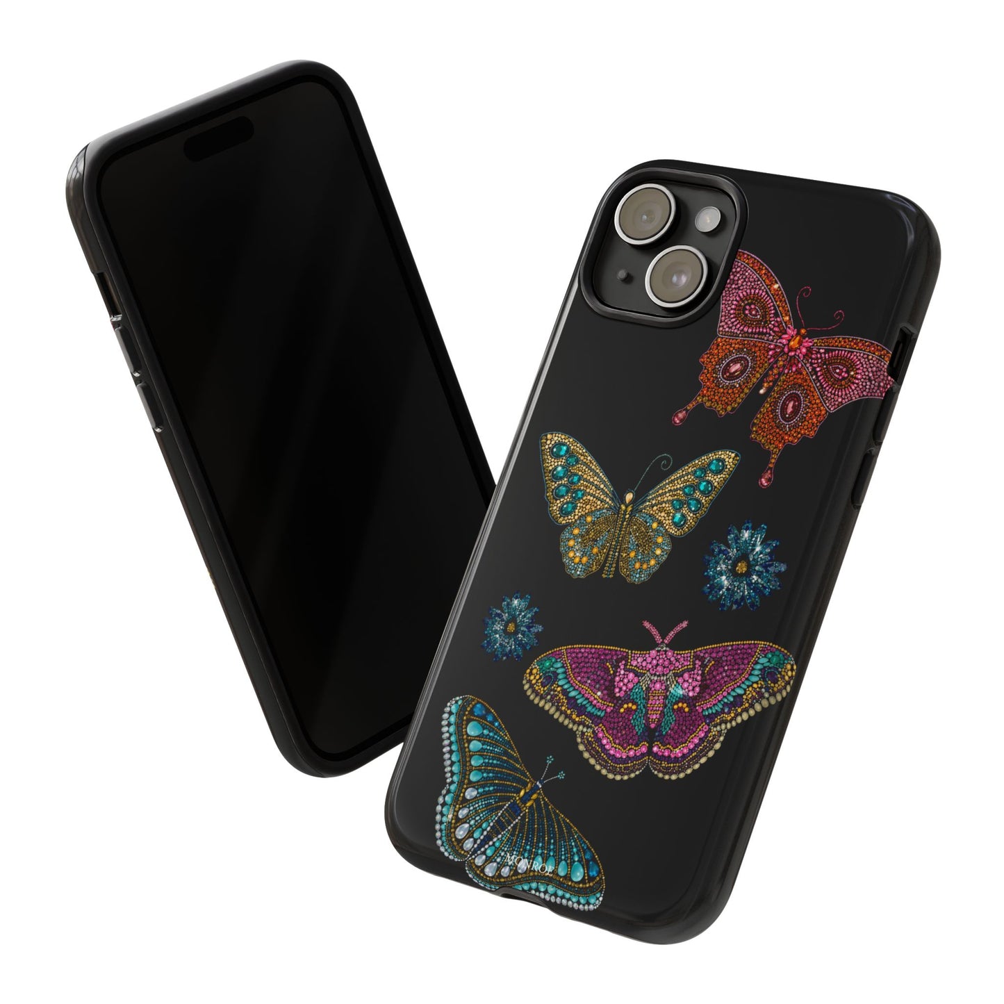 Butterfly Beaded Tough Case
