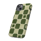 Clover Checker Tough Phone Case