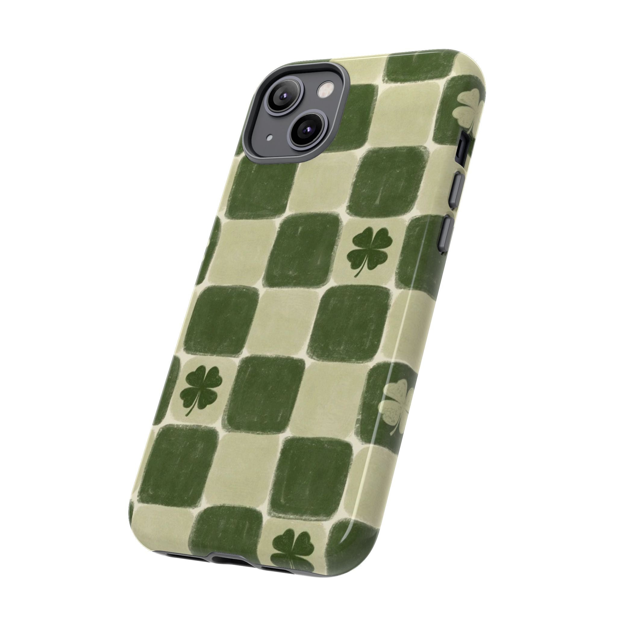 Clover Checker Tough Phone Case