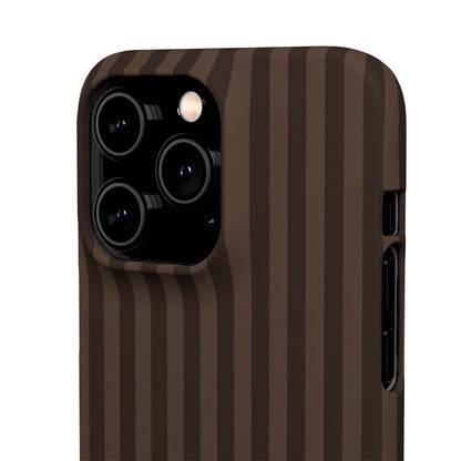 Cocoa Stripe Case