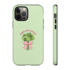 ‘Feeling Lucky' Clover Bouquet Tough Phone Case