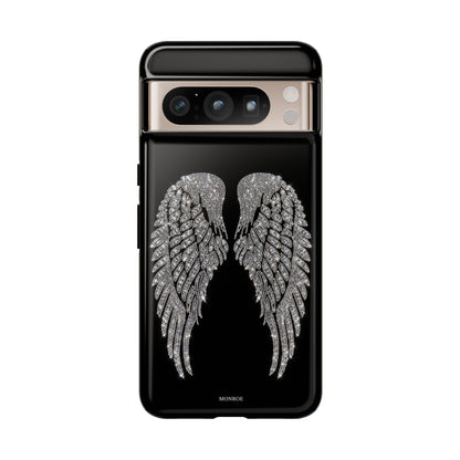 Silver Angel Wings Tough Case