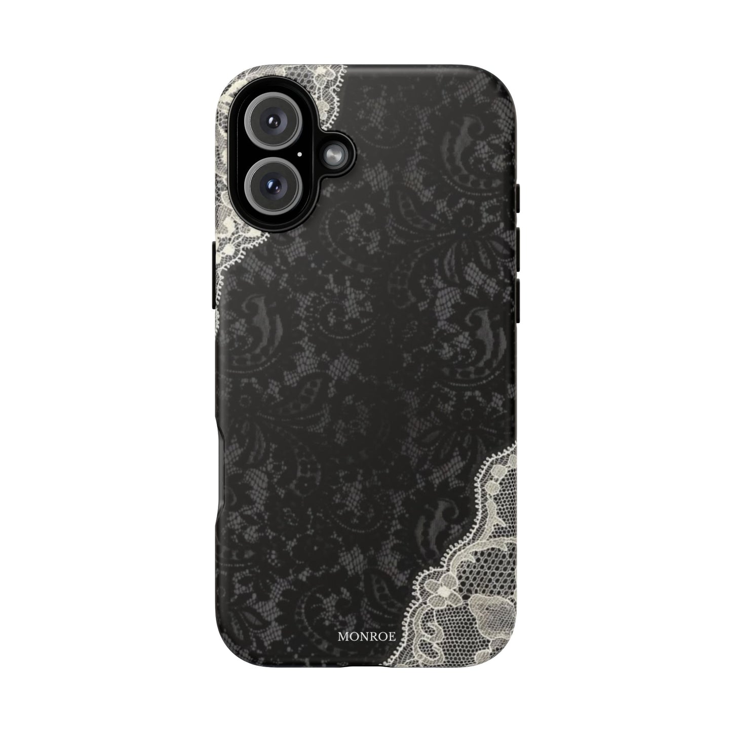 Black & White Edged Tough Case