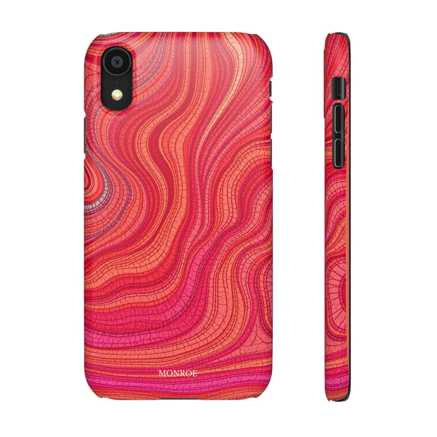 Retro Wavy Red Case