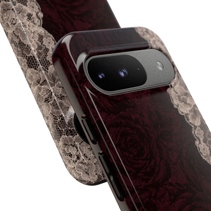 Burgundy Rose Tough Case