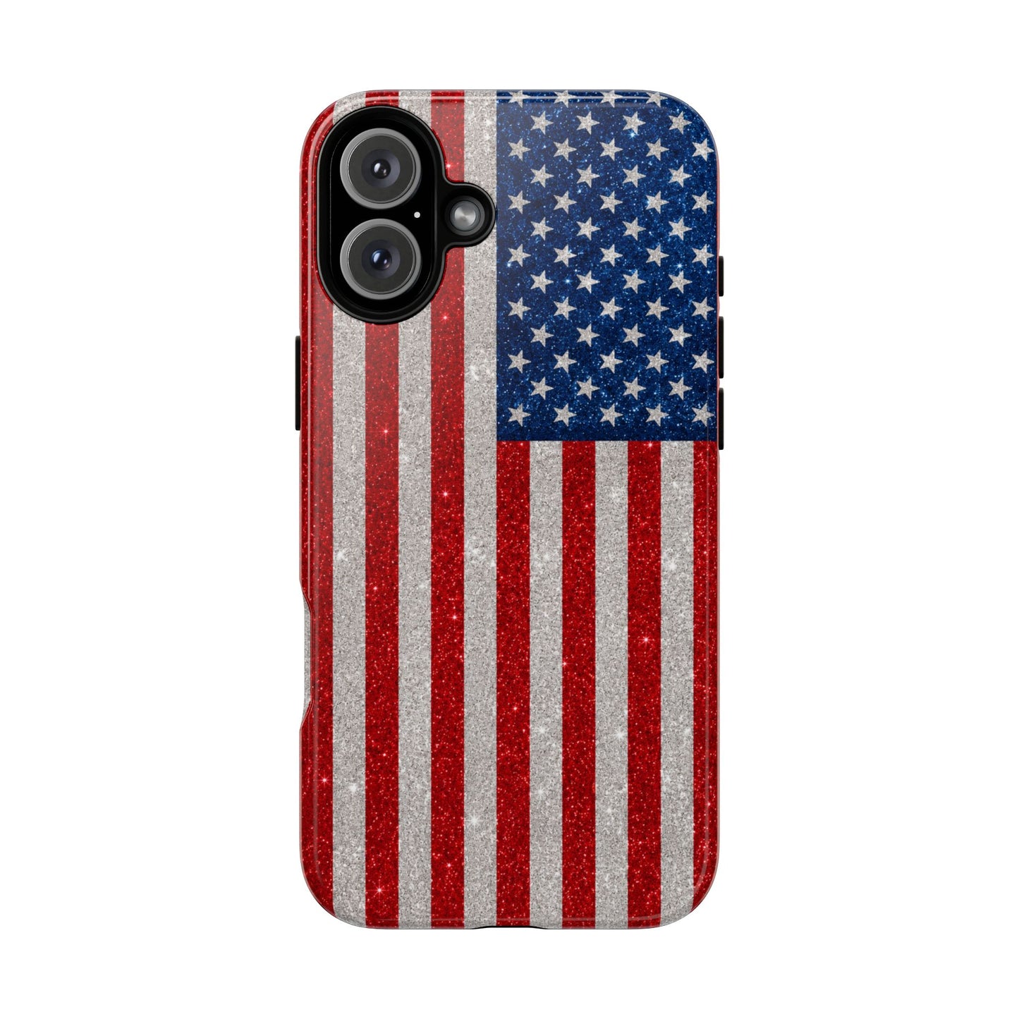 America Glitter Tough Case