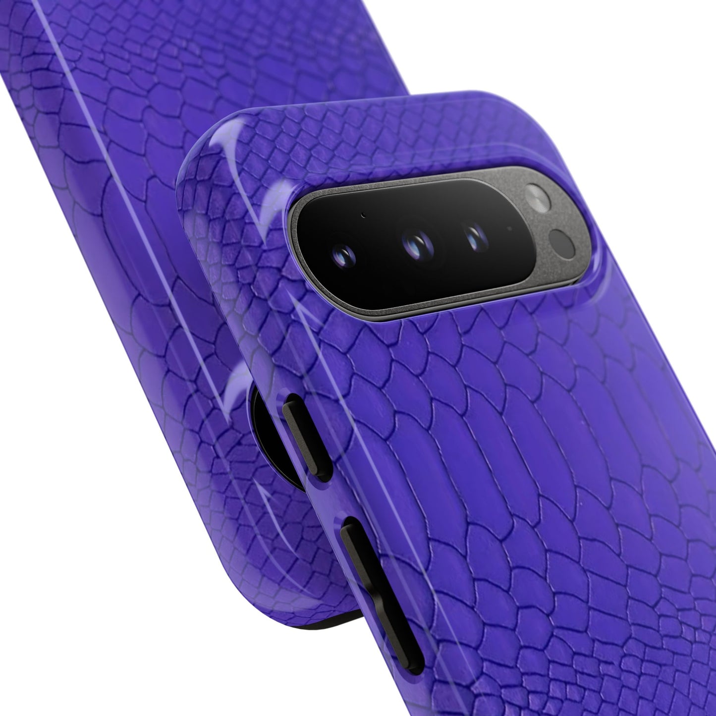 Dark Purple Snake Tough Case