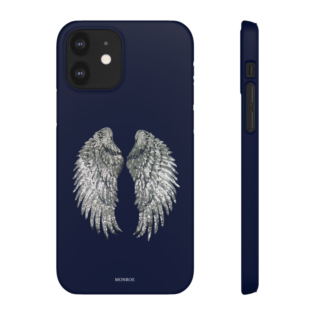 Navy Angel Wings Case