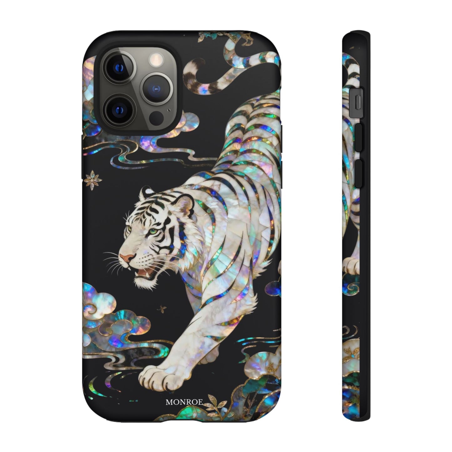 Iridescent White Tiger Tough Case