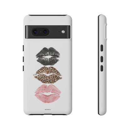 Leopard Glam Lip Tough Case