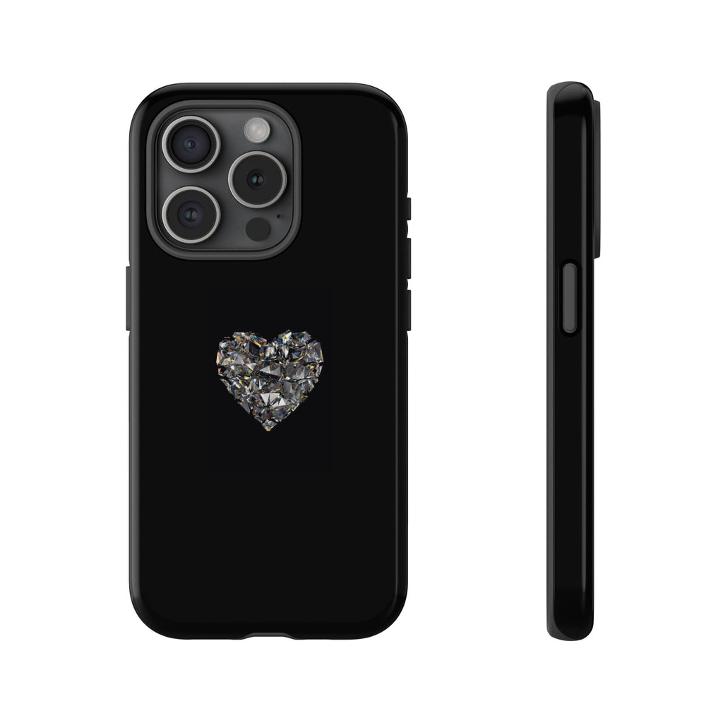 Crystal Heart Phone Case