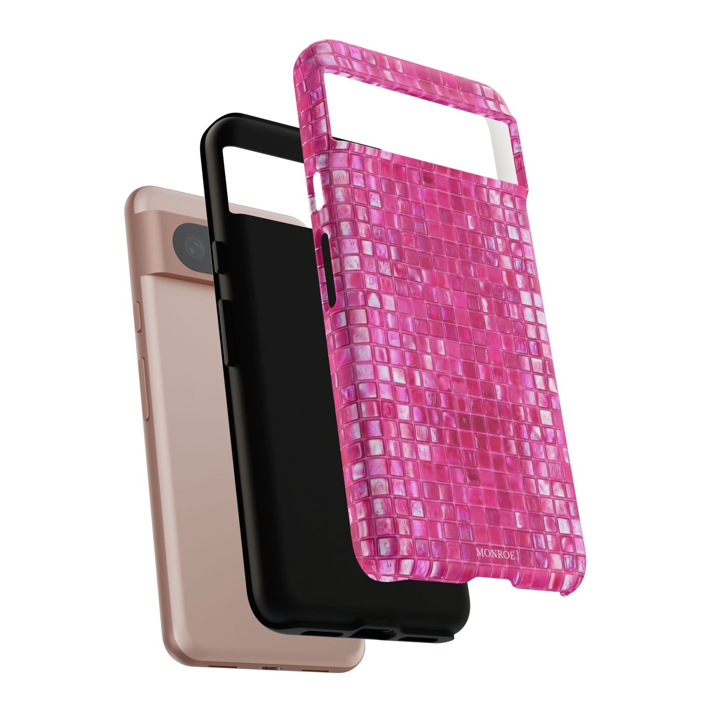 Hot Pink Mosaic Tough Case