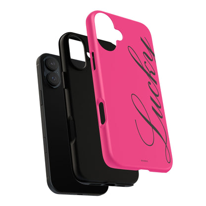 Hot Pink 'Lucky' Tough Case