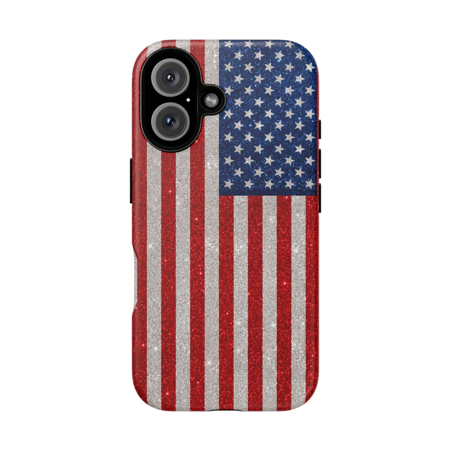 America Glitter Tough Case