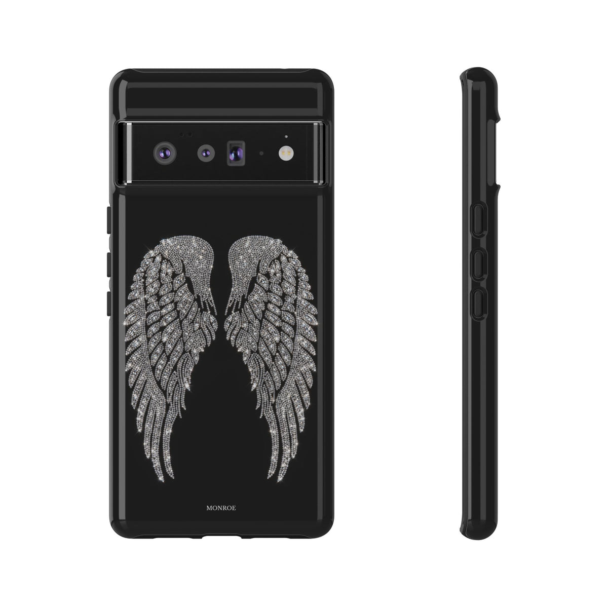 Silver Angel Wings Tough Case