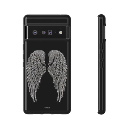 Silver Angel Wings Tough Case
