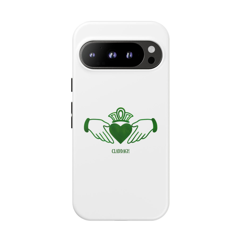 Irish Claddagh Symbol Green Tough Case