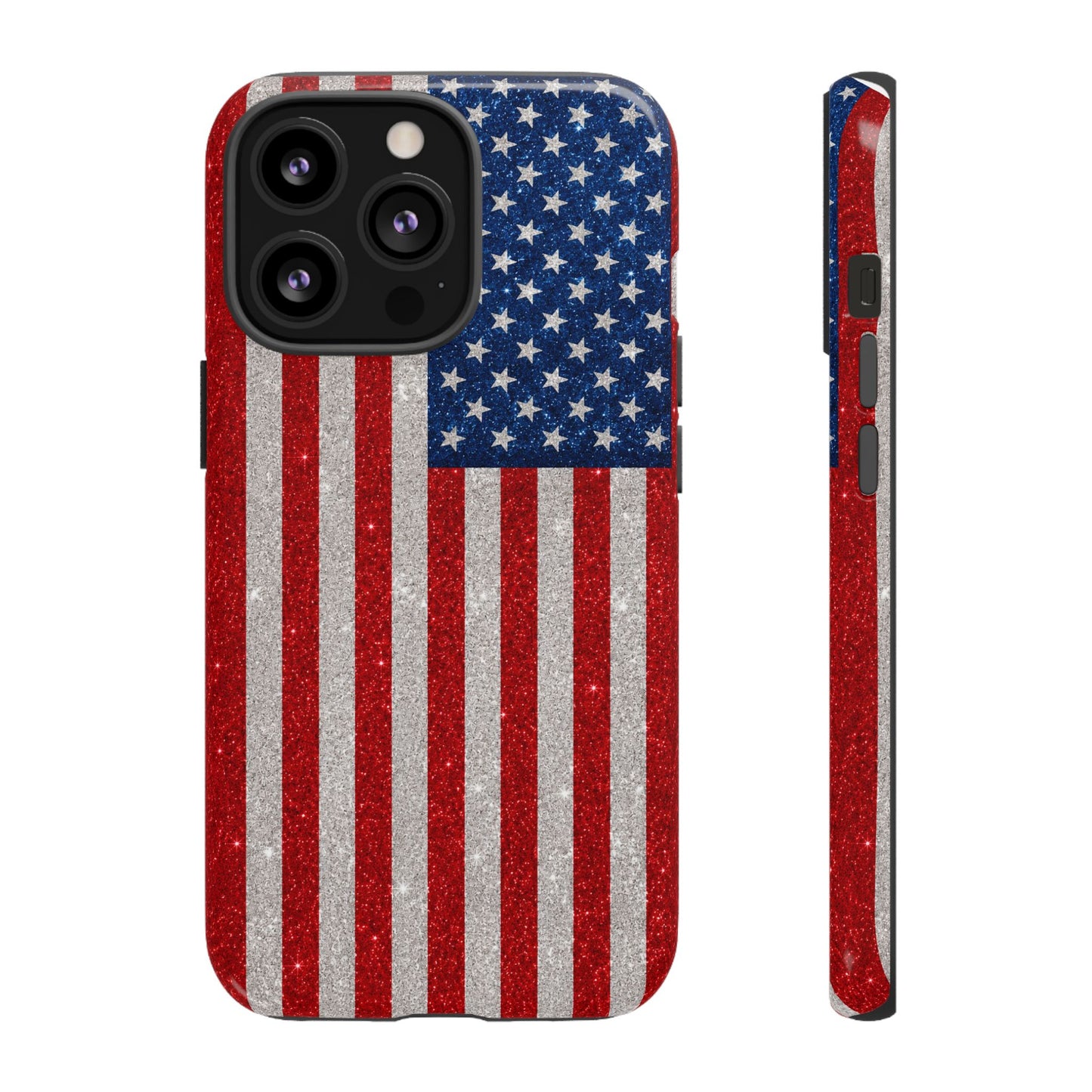 America Glitter Tough Case