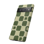 Clover Checker Tough Phone Case